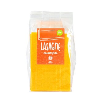 Těstoviny lasagne kukuřično-rýžové 250 g BIO   COUNTRY LIFE