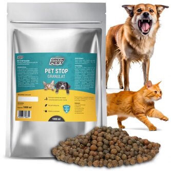 NO Pest Prostředek proti močení pro psy a kočky, granulát 1000ml