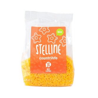 Těstoviny stelline kukuřično-rýžové 250 g BIO   COUNTRY LIFE