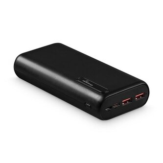 Powerbanka MediaRange-20000mAh,2xUSB-A,1xUSBC,čer. Powerbanka MediaRange-20000mAh,2xUSB-A,1xUSBC,čer.