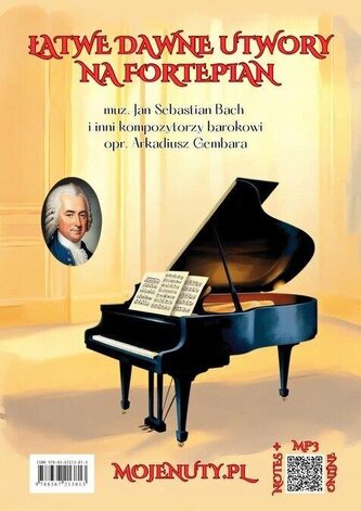 Łatwe dawne utwory na fortepian + MP3