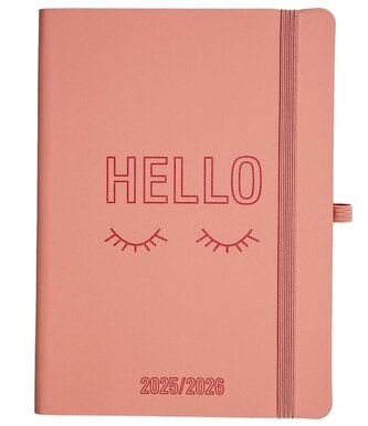 Kalendarz szkolny 2025/26 B6 tyg. Salsa morelowy