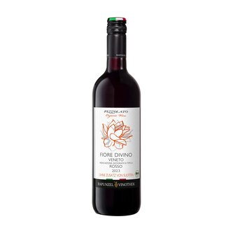 Víno červené Fiore Divino nesířené 0,75 l BIO   RAPUNZEL