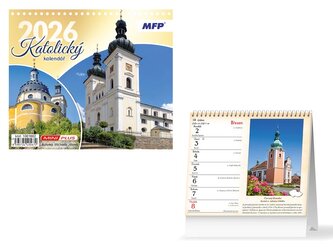 kalendář 2026 stolní mini Katolický 1061662