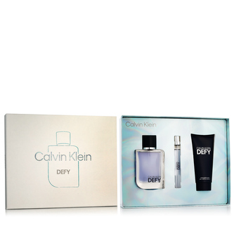 Calvin Klein Defy EDT 100 ml + EDT MINI 10 ml + SG na tělo i vlasy 100 ml M