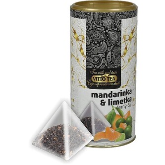 VITTO Tubus Mandarinka limetka černý pyramid 15x1,5g