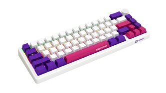 LORGAR Klávesnice KBP70MW, mechanická, bezdrátová herní, béžová, CS