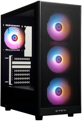 BitFenix skříň Grafi / ATX / 4x120 mms FRGB fan / 2x USB 3.0 / USB 2.0 / tvrzené sklo / černá BitFenix skříň Grafi / ATX / 4x120 mms FRGB fan / 2x USB 3.0 / USB 2.0 / tvrzené sklo / černá