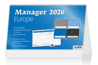 Plánovací kalendář Manager Europe