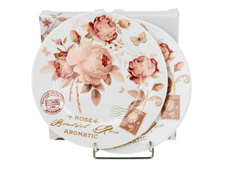 Komplet 2 talerze deserowe SECESJA