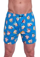 Bokserki Cornette Classic 001/170 S-2XL niebieski XXL