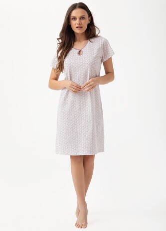 Koszula Luna 209 kr/r M-2XL W25 damska ecru-beżowy XXL