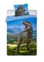 POŚCIEL KPL.160X200+70X80 BAW.T-REX 001 NIEBIESKI MŁ.