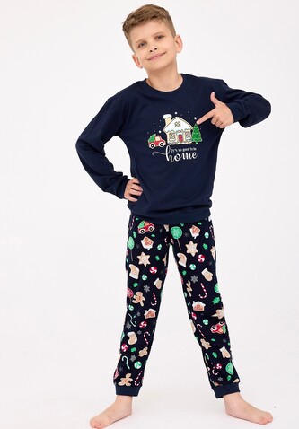 Piżama Cornette Young Boy 966/157 Home dł/r 134-164 granatowy 134-140