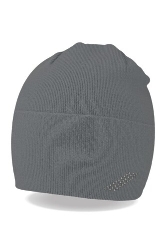 Czapka Noviti CZ083 Cekiny damska szary 54-58 cm