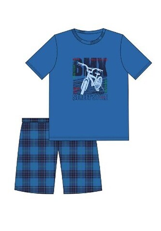 Piżama Cornette Young Boy 790/117 BMX kr/r 134-164 cobalt 134-140