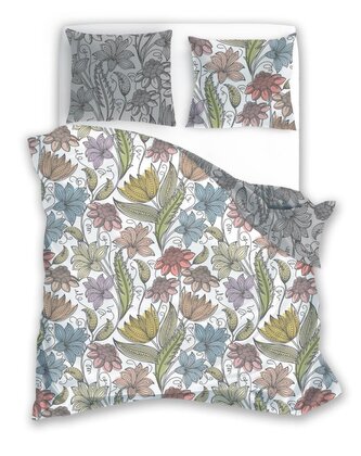 POŚCIEL KPL.220X200+2x70X80 PURE FLANNEL 002 FLANELA.BAW.