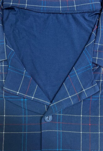 Piżama Cornette 114/65 dł/r S-2XL męska rozpinana jeans M