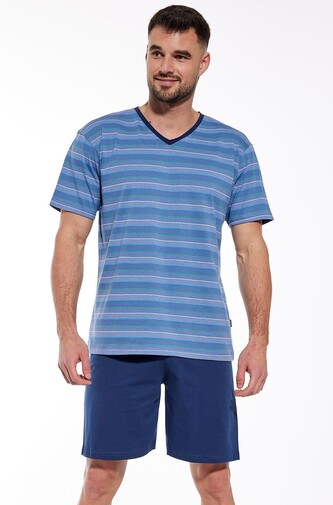 Piżama Cornette 330/40 kr/r L-2XL męska jeans XXL