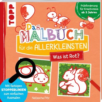 Das Malbuch für die Allerkleinsten - Was ist rot?
