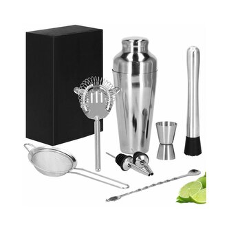 Barmanská sada 8 dílů, nerezová SPRINGOS AMBASADOR