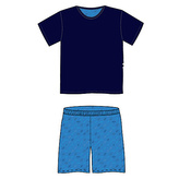 Lonka® Ventor pyžamo krátký rukáv vzor B-02 XL 1 ks