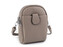 Dámská / dívčí kabelka crossbody s popruhem 14x19 cm - 1 ks - 16 béžová tmavá