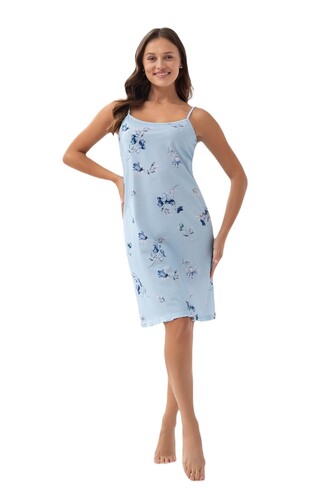 Koszula Luna 276 w/r M-2XL W25 damska niebieski XXL