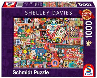 Puzzle PQ 1000 Shelley Davies Gry planszowe retro