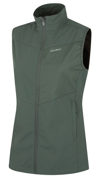 Dámská softshell vesta Salien L faded green - L