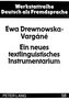 Ein neues textlinguistisches Instrumentarium