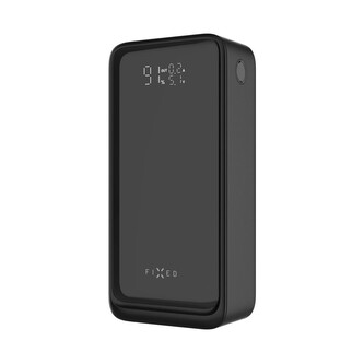 FIXED Zen2 30 Plus powerbanka s LCD displejem a PD 65W, 30 000 mAh, černá