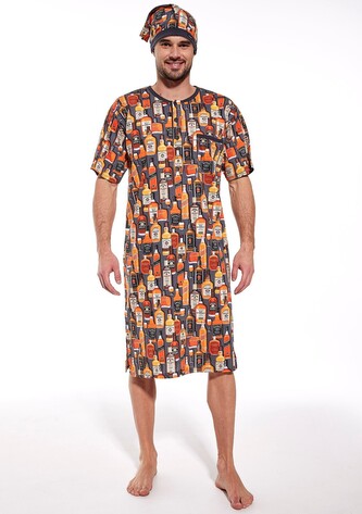 Koszula Cornette 109/23 Alkohol kr/r S-2XL męska grafitowy M