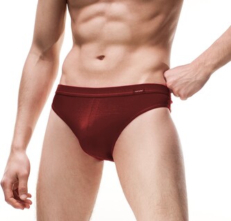 Slipy Cornette Authentic Mini 226 S-2XL claret S