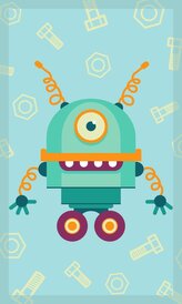 RĘCZNIK KIDS 008 30X50 BAW. DRUK