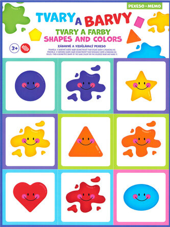 Pexeso Tvary a barvy
