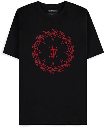 Tričko DOOM: The Dark Ages - Red Shield XL