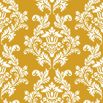 Ubrousky MAKI L (20ks) Gold & White Wallpaper
