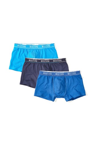 Bokserki Mustang 4224-1003 Retro A'3 M-2XL navy-mid blue-aqua XXL