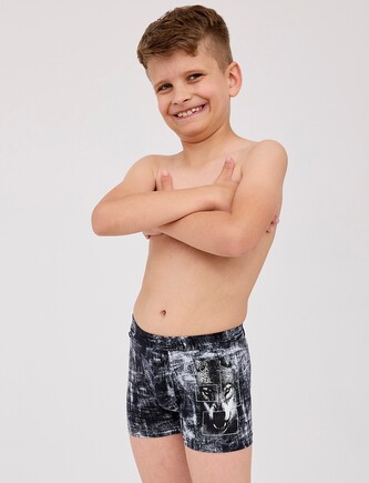 Bokserki Cornette Young Boy 700/144 Wolf 2 134-164 czarny 134-140