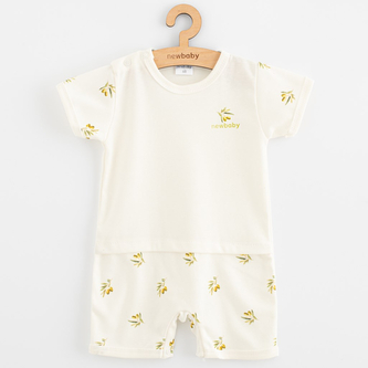 Kojenecký letní overal z organické bavlny New Baby Olivy 56 (0-3m)
