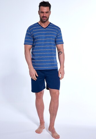 Piżama Cornette Various 330/47 kr/r 3XL-5XL męska granatowy 5XL