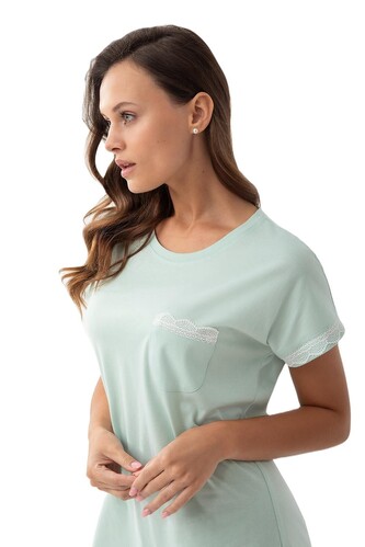 Koszula Luna 202 kr/r M-2XL damska zielony M