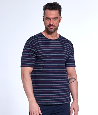 Piżama Cornette Various 338/51 kr/r M-2XL męska granatowy XXL