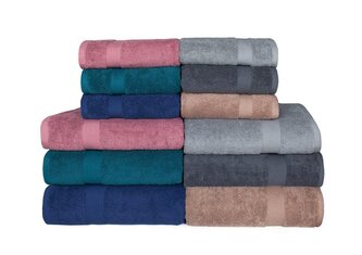 RĘCZNIK FASHION 50X100 BAW. GRAFIT 550gsm