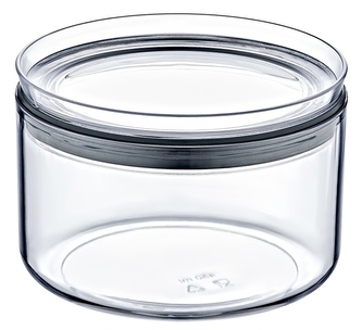 Dóza CRYSTAL kulatá 0,45l 10,5x7,5cm