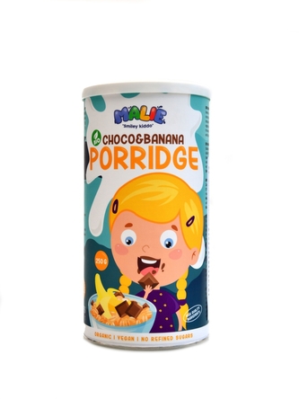 Nutrisslim - Malie Porridge Bio 250g Ovesná kaše Bio - čokoláda-banán