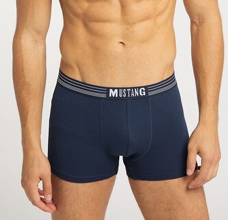 Bokserki Mustang 4046-1050 Retro M-2XL navy XXL