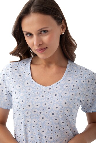 Koszula Luna 284 kr/r M-2XL damska niebieski M