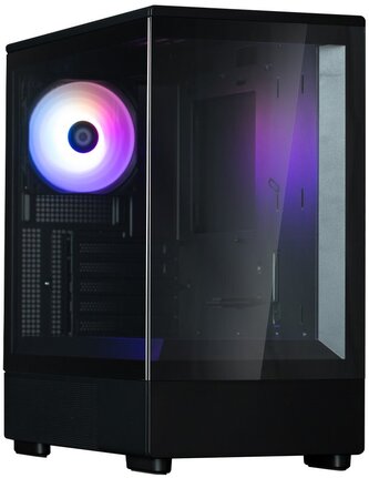 Zalman skříň P10 Black miniT 1x120mm fan ARGB USB 3.0 USB-C temperované sklo černá